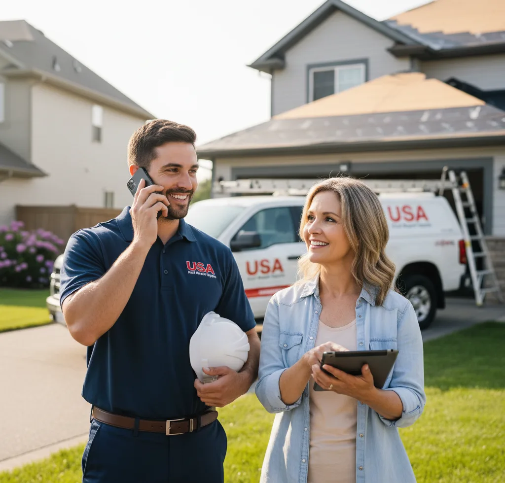 USA Roof Repair Experts customer support in Nowata
